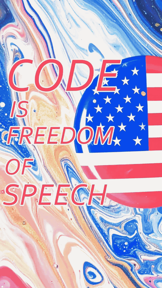 Code Is Freedom Of Speech #15
